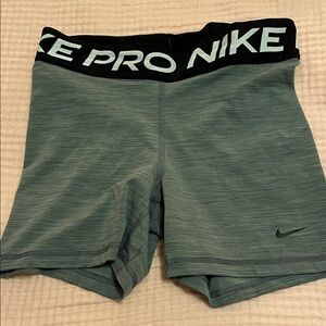 Nike Women's Olive Athletic Shorts